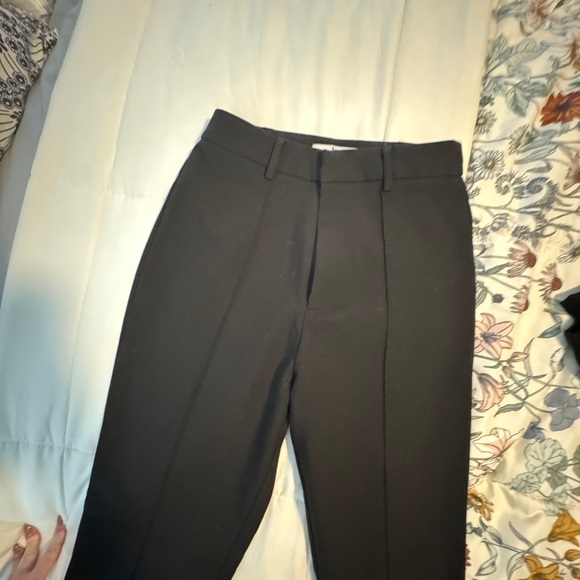 Because of Alice BOA. Wide Leg Suit black Trousers woman’s small - Picture 2 of 10